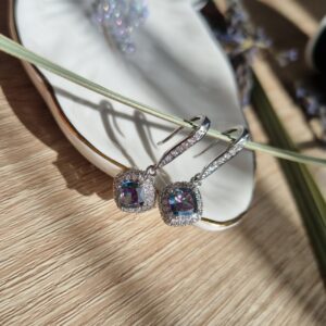 Elegant Topaz earrings